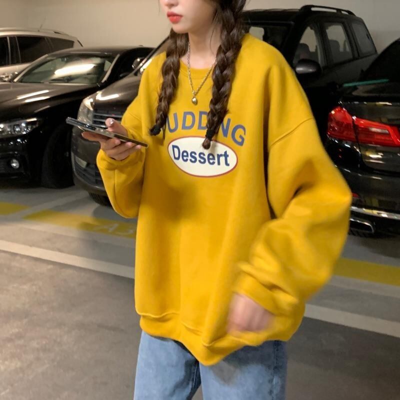 プリントカジュアルジャケット オータムウィンターベルベットルーズ 秋物 冬物 萌量不足44281369742