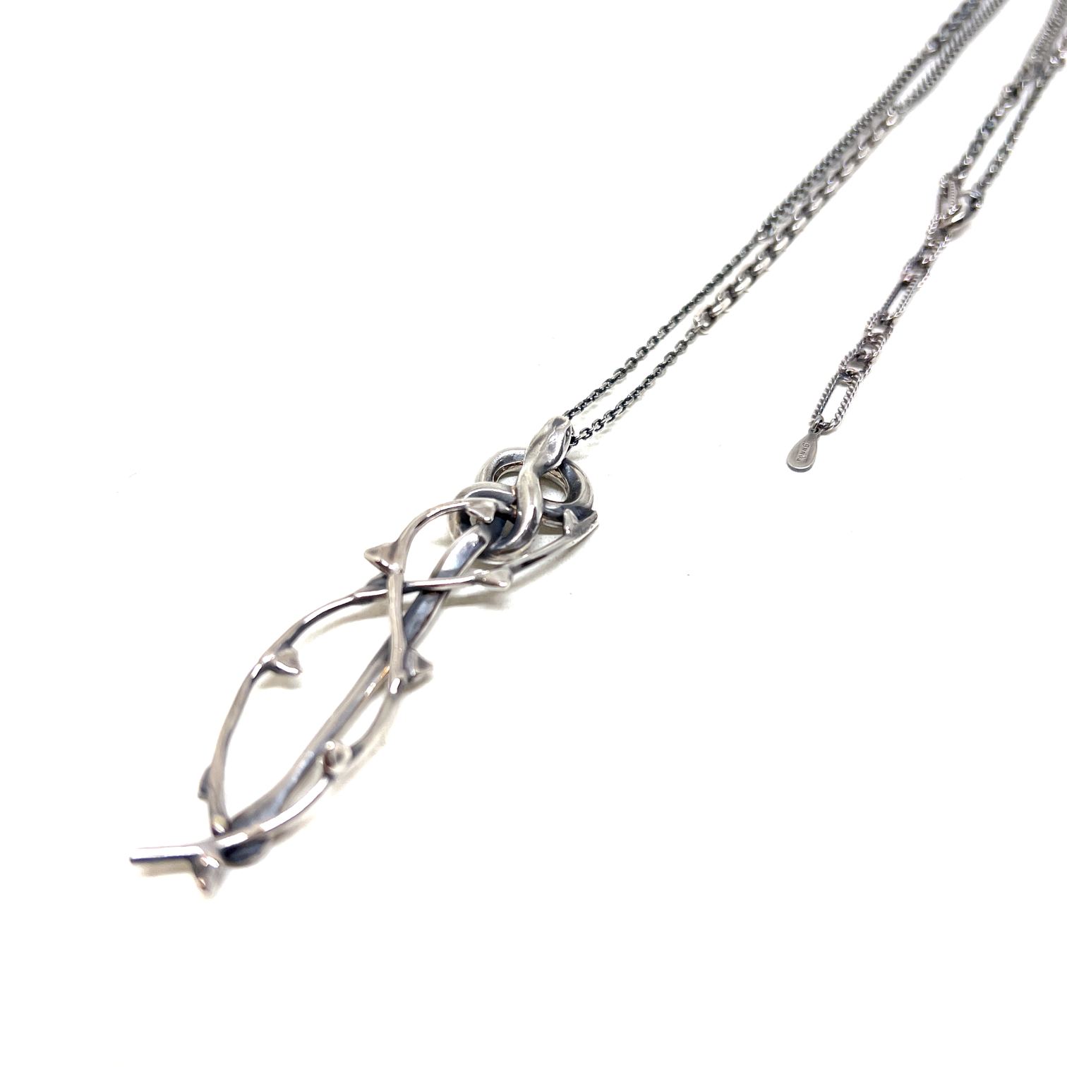 gunda 蛇　ネックレス gunda ガンダ STEALTH NECKLACE ステルスネックレス 蛇 ヘビ スネーク