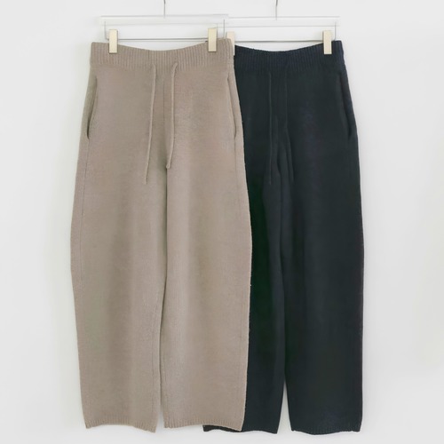 【 anuke 】Knit Cocoon Pants