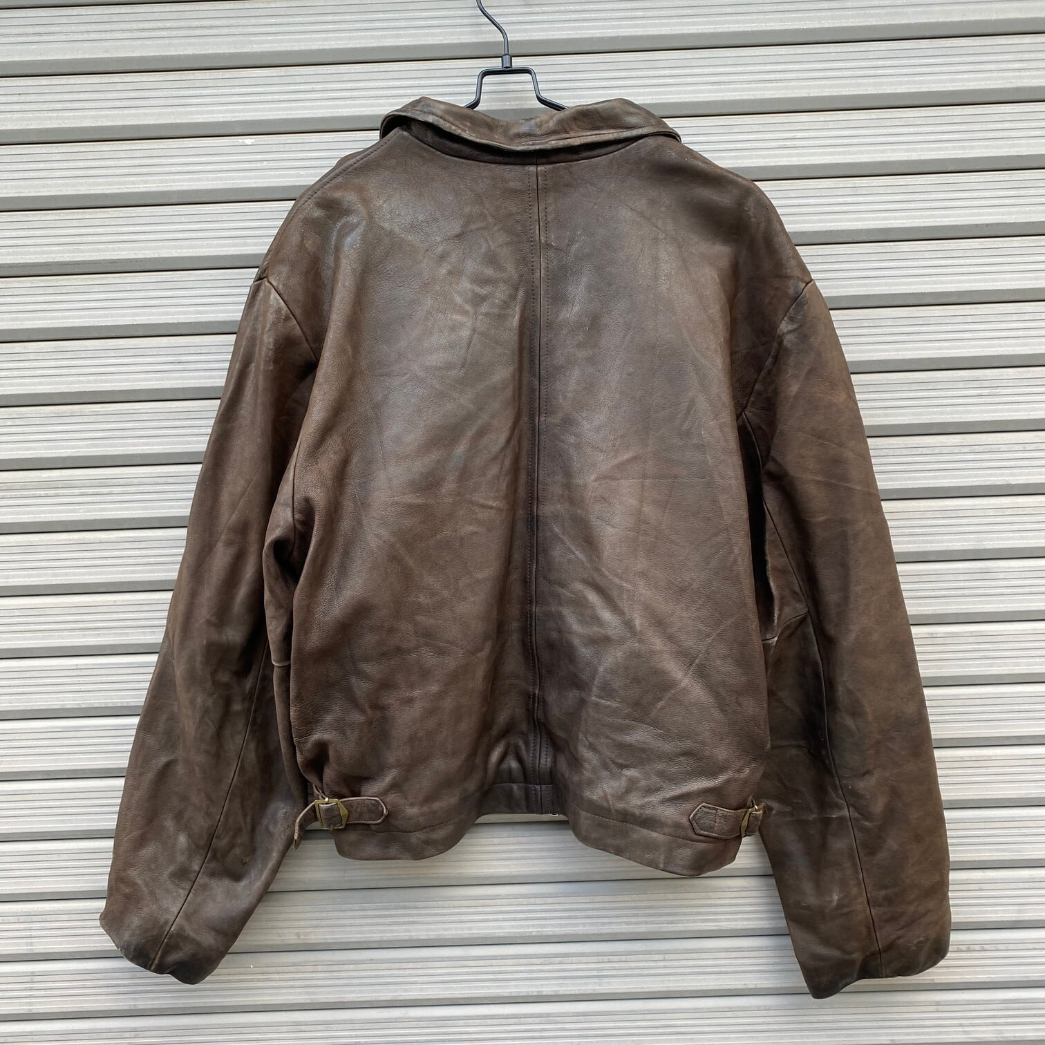 BANANA REPUBLIC バナナリパブリック 本革 レザージャケット メンズL 
