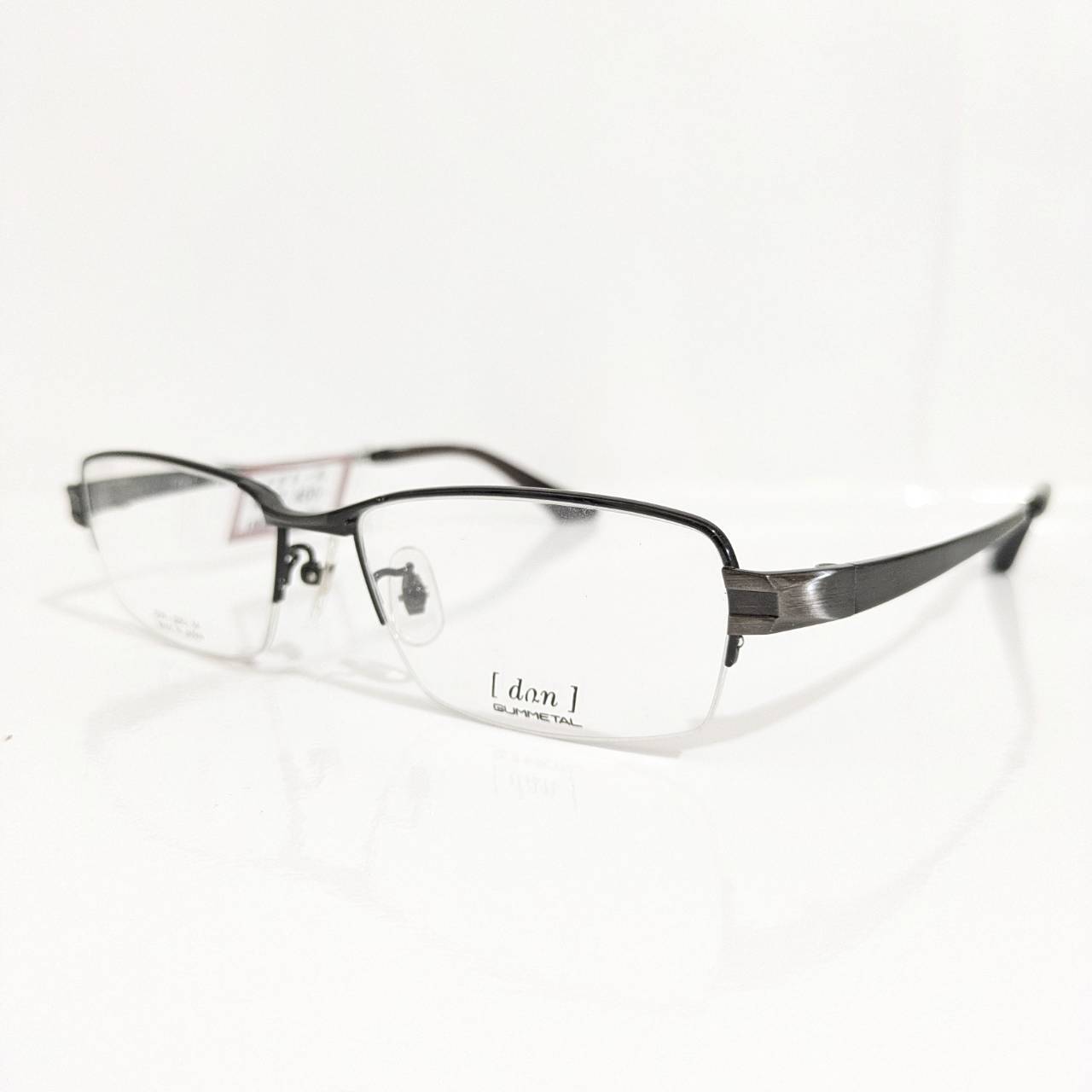 【dan】スクエアナイロールフレーム グレー