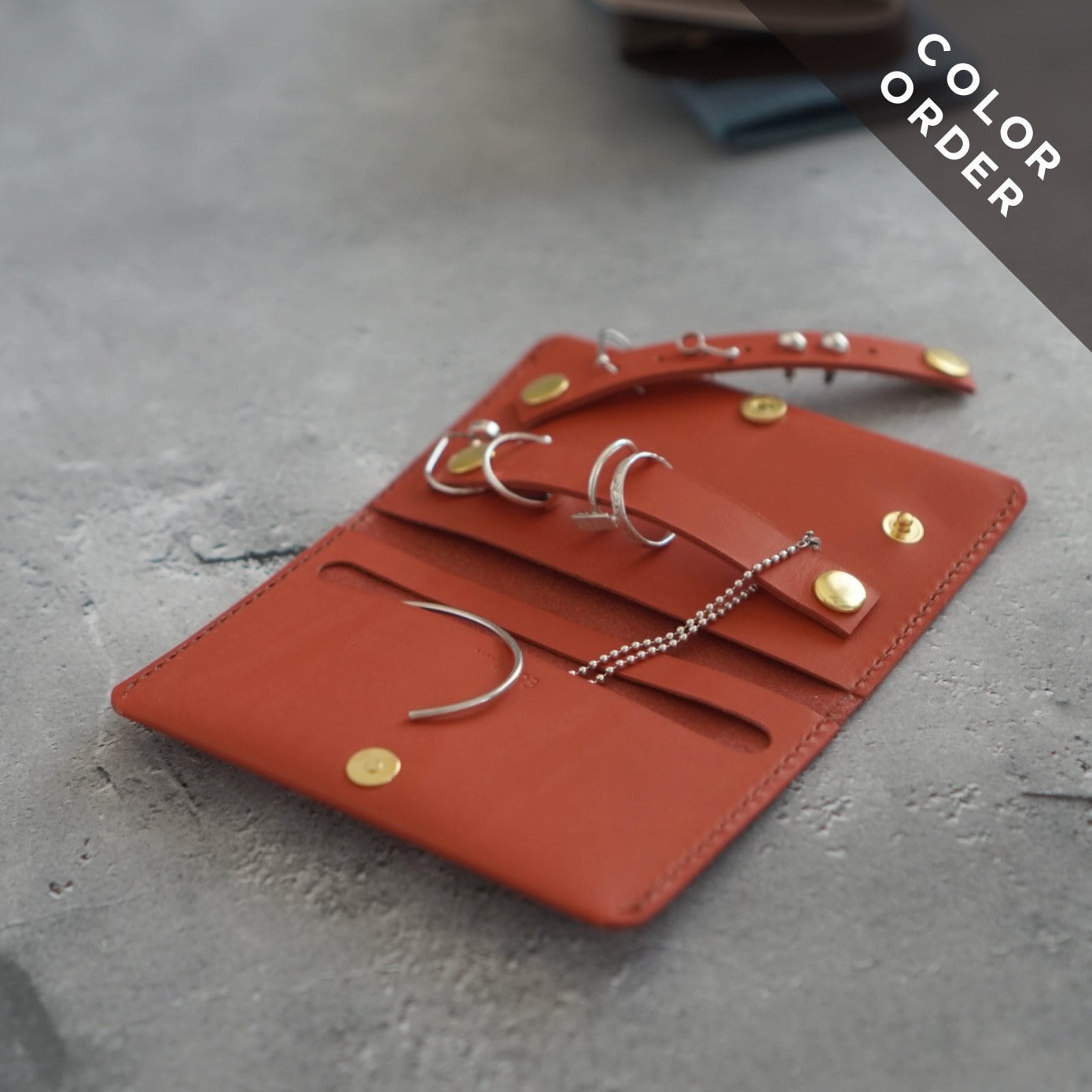 【受注生産】ACCESSORIES POUCH / アクセサリーポーチ(カラーオーダー)