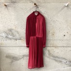 2 tone pleated dress