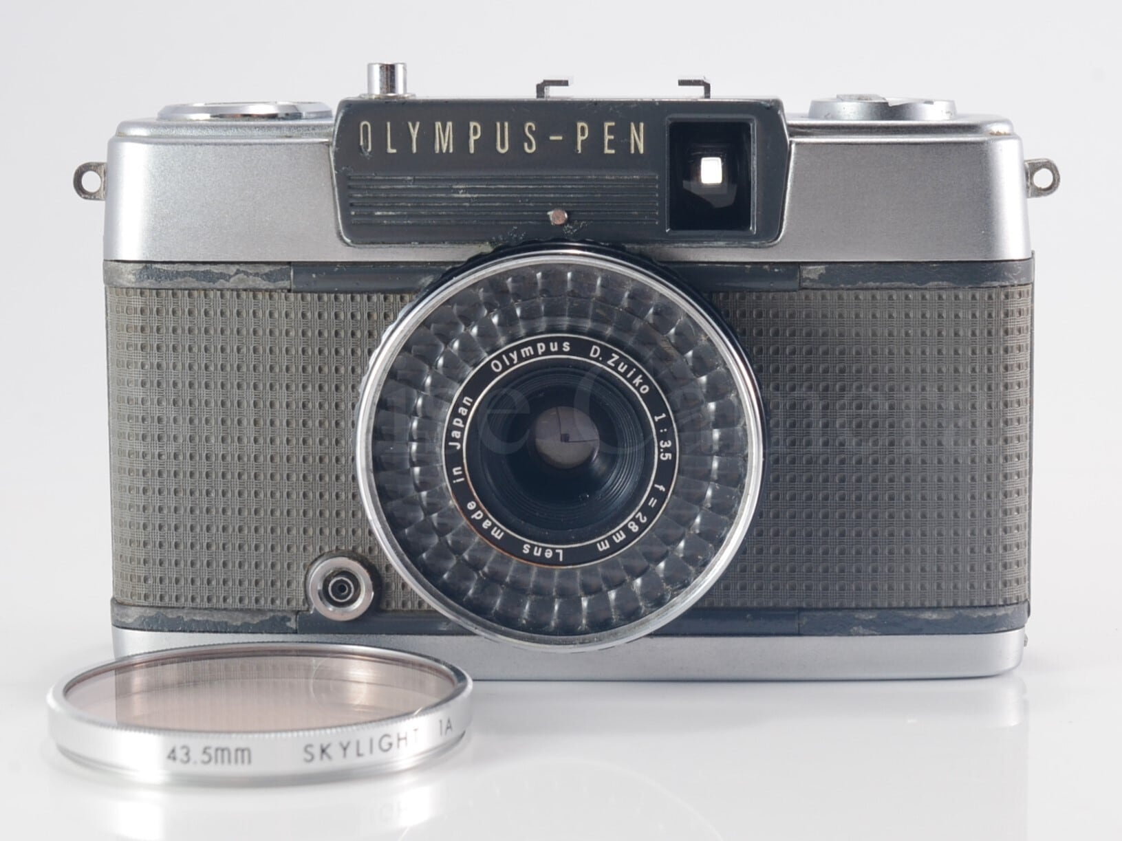 OLYMPUS PEN EE-2 / D.Ziiko 28mm F3.5 整備済 ネガフィルム付