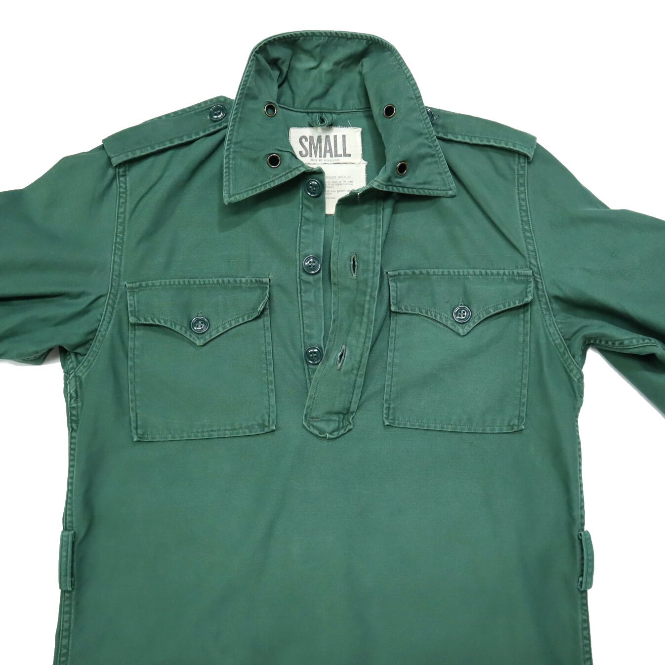 60s 米軍 US ARMY AGGRESSOR シャツ ミリタリー ビンテージ 60s US ARMY 米軍 AGGRESSOR アグレッサーシャツ ミリタリー | SHINE