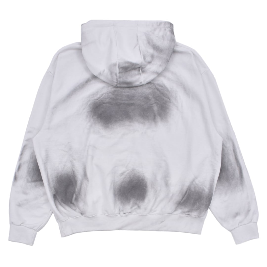 トライバル2 裏起毛パーカー 白　Lサイズ VOLCAN&APHRODITE トライバル2 裏起毛パーカー 白 Lサイズ VOLCAN&APHRODITE 10/1