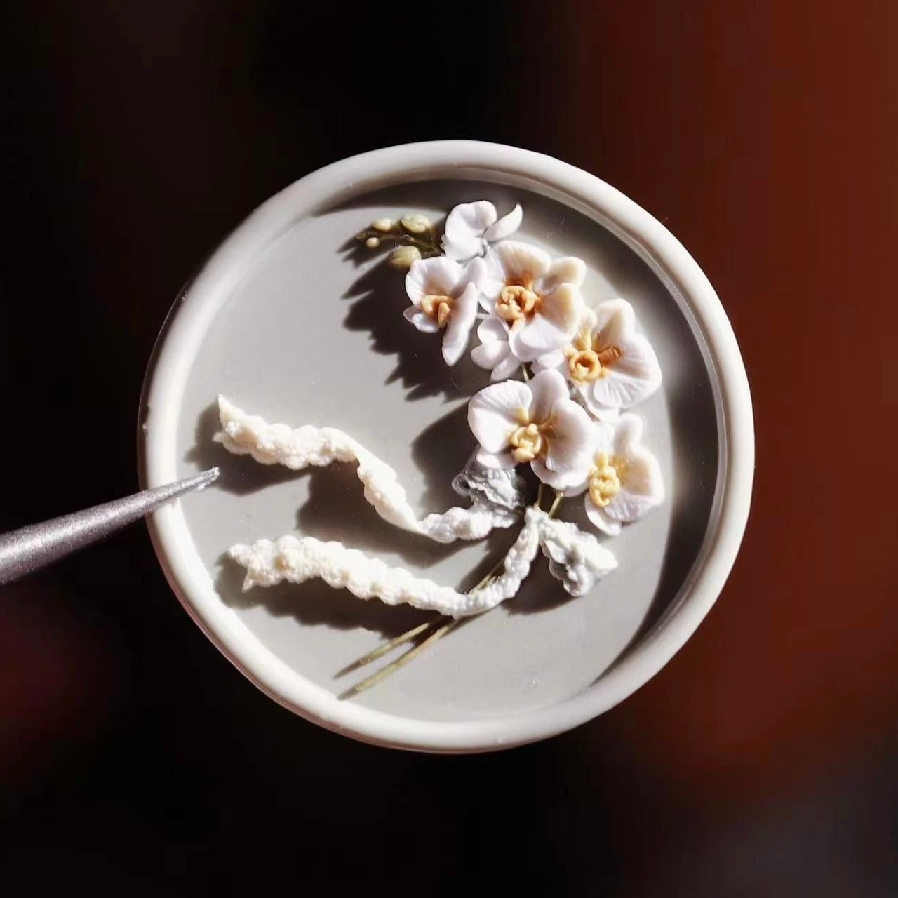 胡蝶蘭の花束|Phalaenopsis Bouquet・シーリングスタンプ