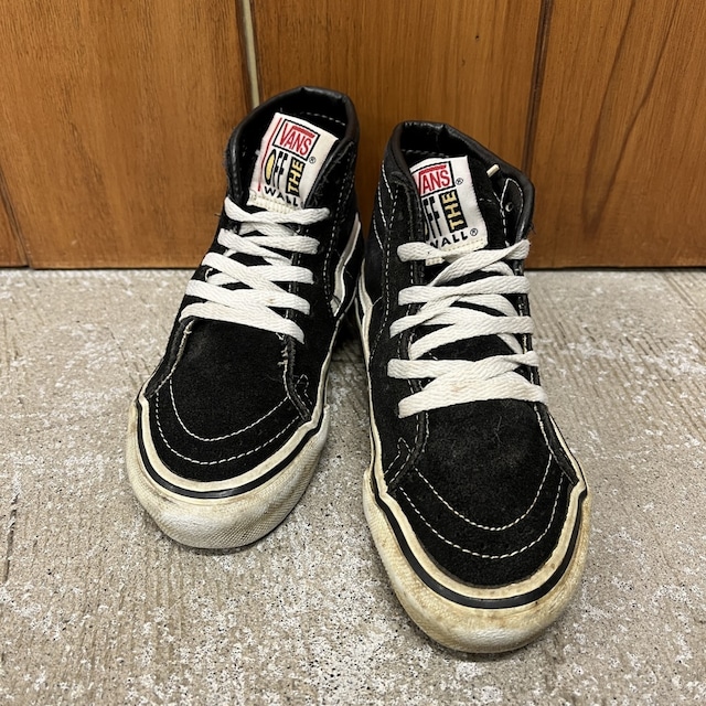 1990'S VANS SK8-HI BLACK