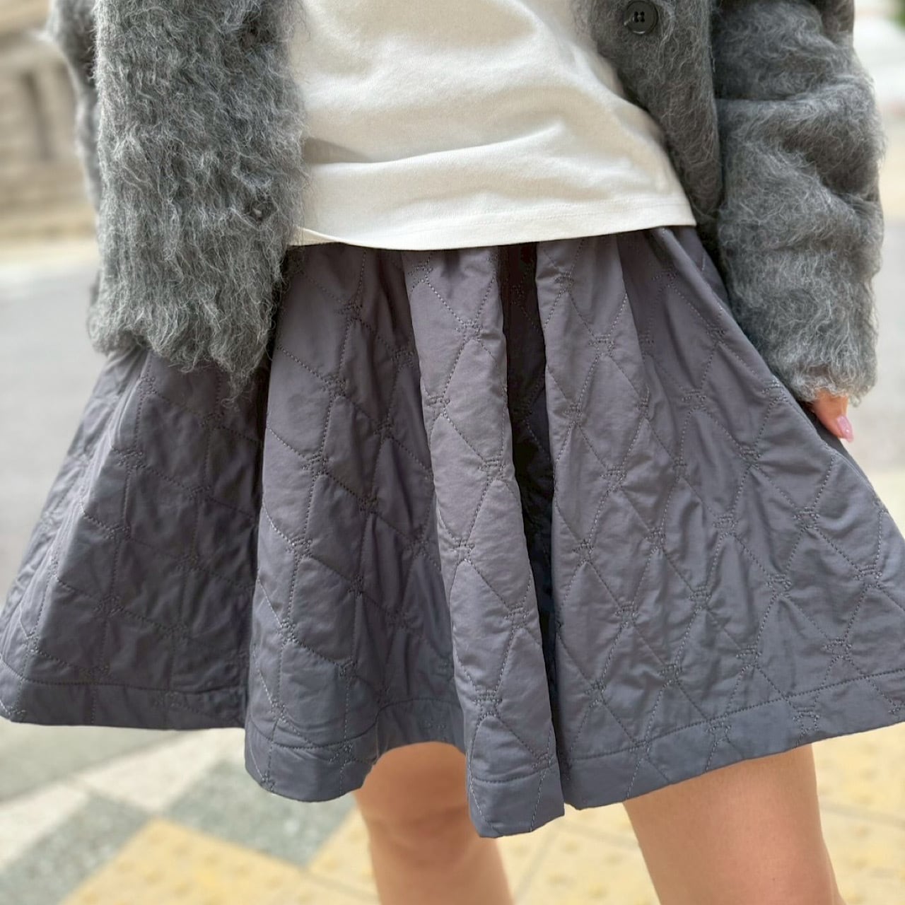 リンカブル　スターキルトキュロット(グレー ) スターキルトキュロット(グレー ) | LINKABLE