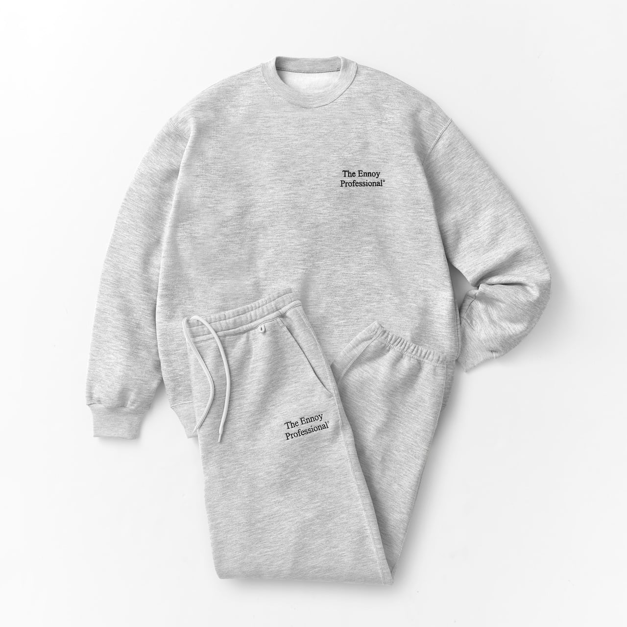 ENNOY CREW SWEAT BLACK WHITE XXL 黒白（2021年の幕開けは、エンノイ  