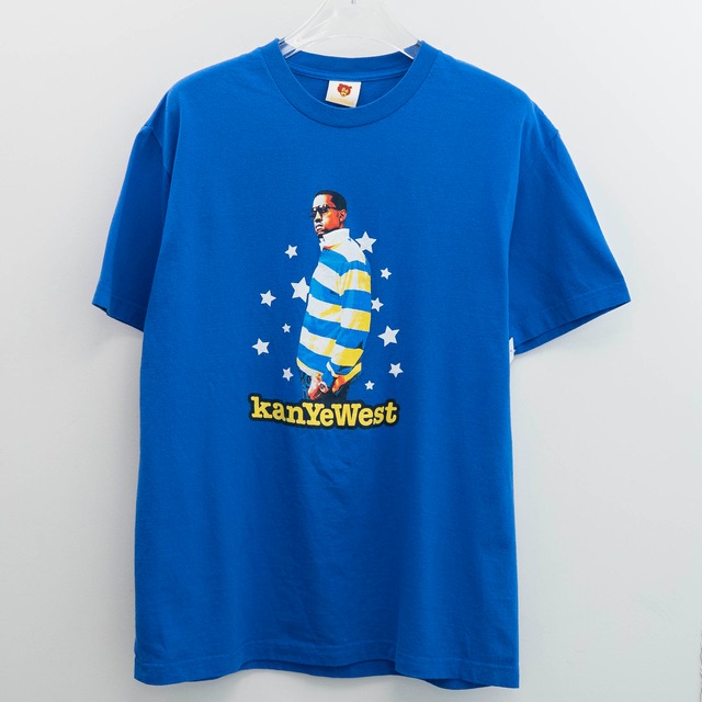 Kanye West " School Spirit Tour 2004 Blue " Original tag XL 【A7-60】