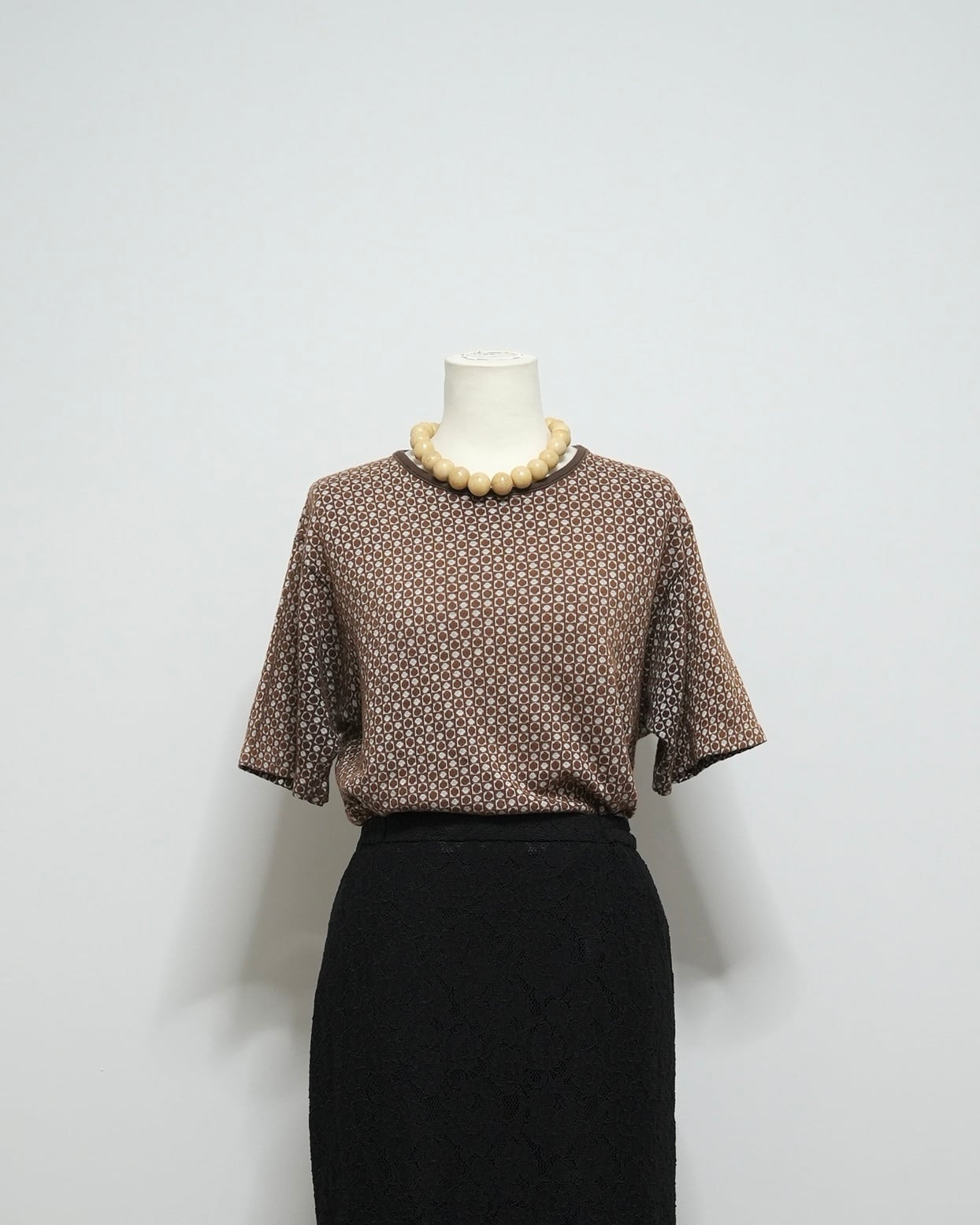 70s knit t-shirt