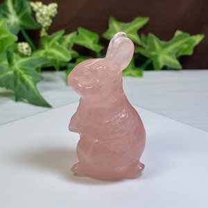 16.可愛いうさぎさん・ローズクォーツ