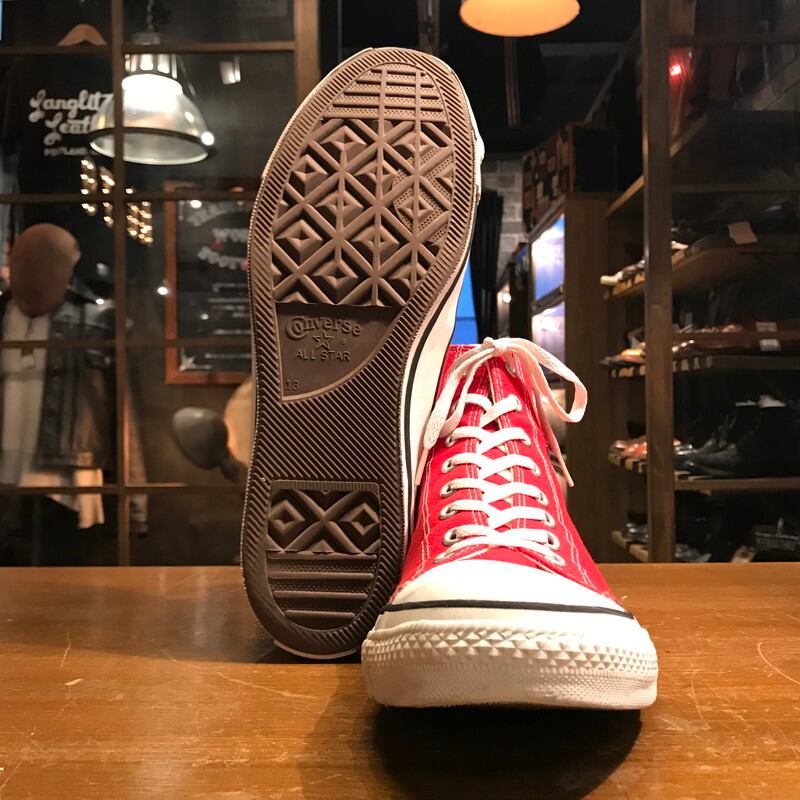 90's CONVERSE コンバース ALL STAR HI オールスターハイ USA製 レッド