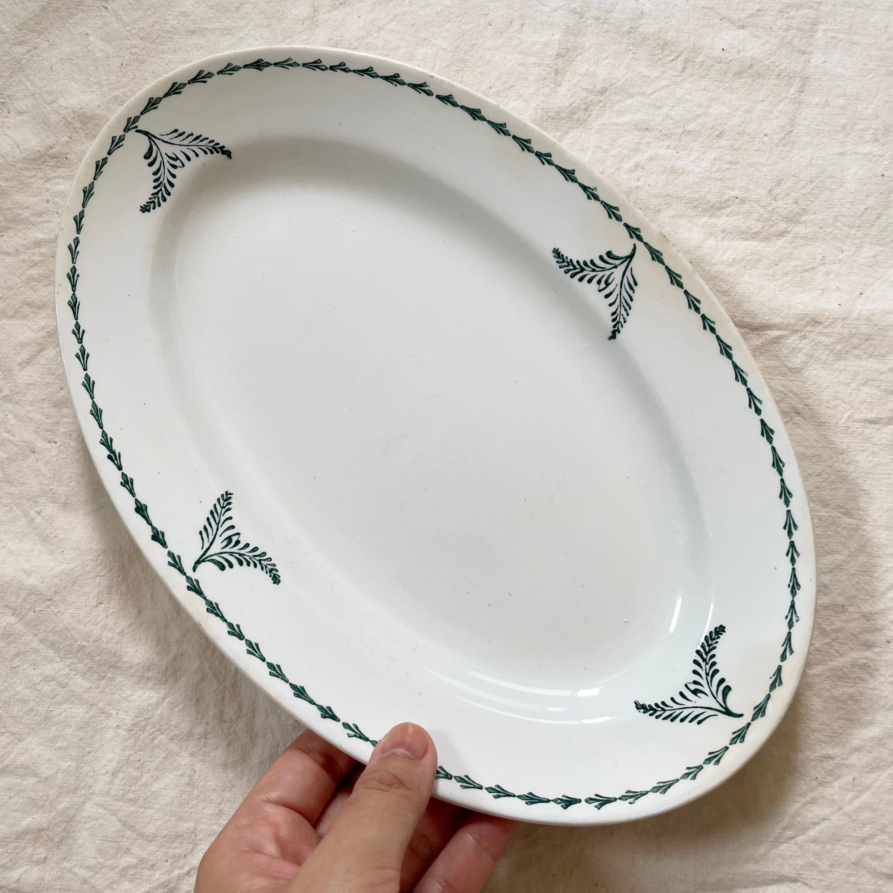 OLD ARABIA 小さめのオーバルプレート OLD ARABIA 小さめのオーバルプレート OLD ARABIA 小さめの