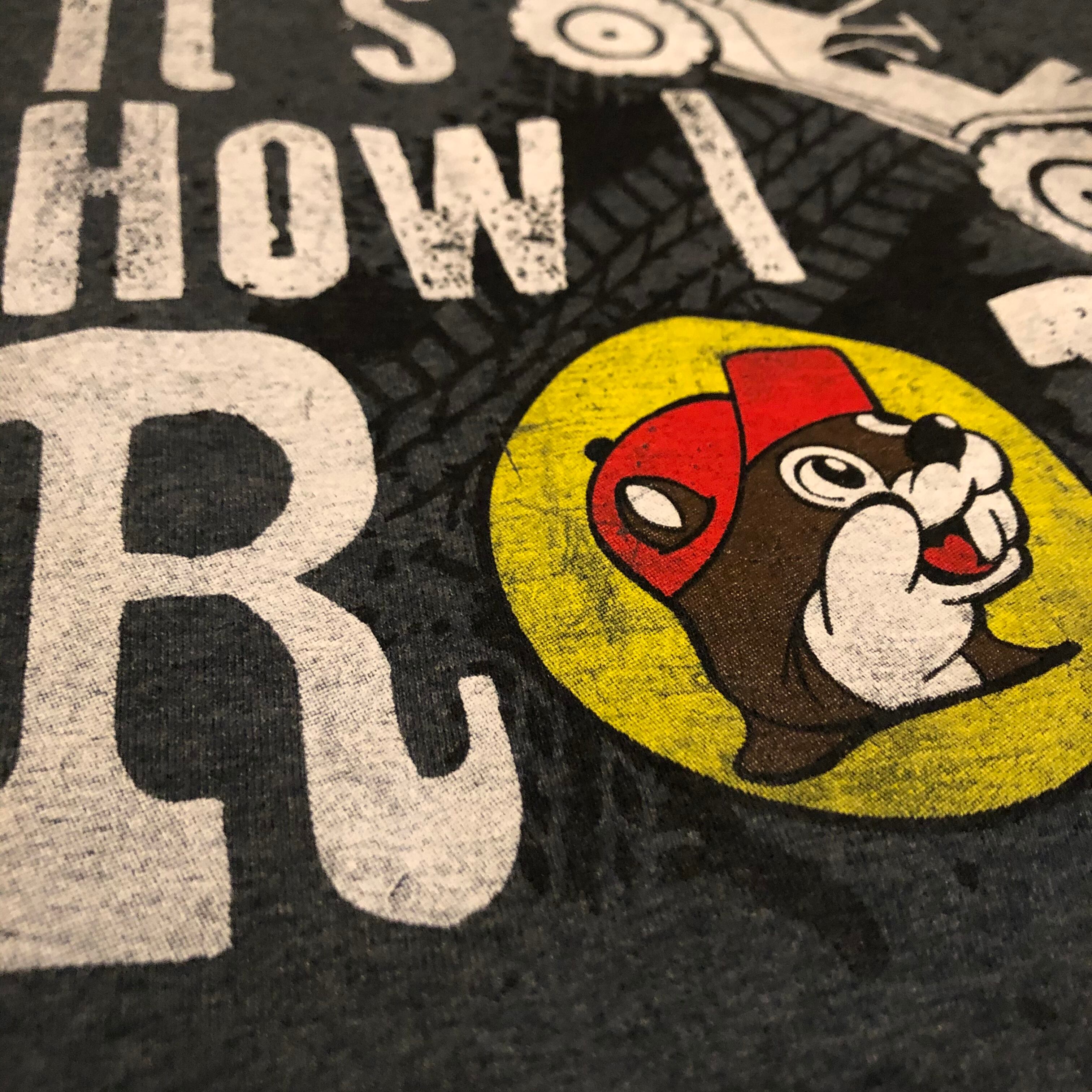 00's バッキーズプリントTシャツ BUC-EE'S t-207 | 古着屋MOTHER ROAD