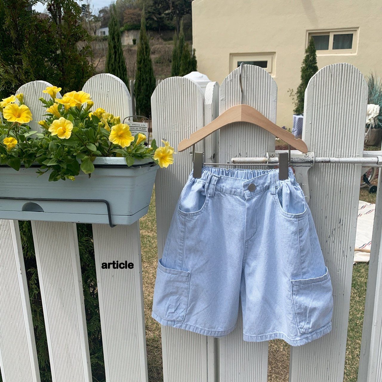 [article] ST Cargo Bermuda Denim (JS/JM) / [아티클] ST카고버뮤다데님 (JS/JM)