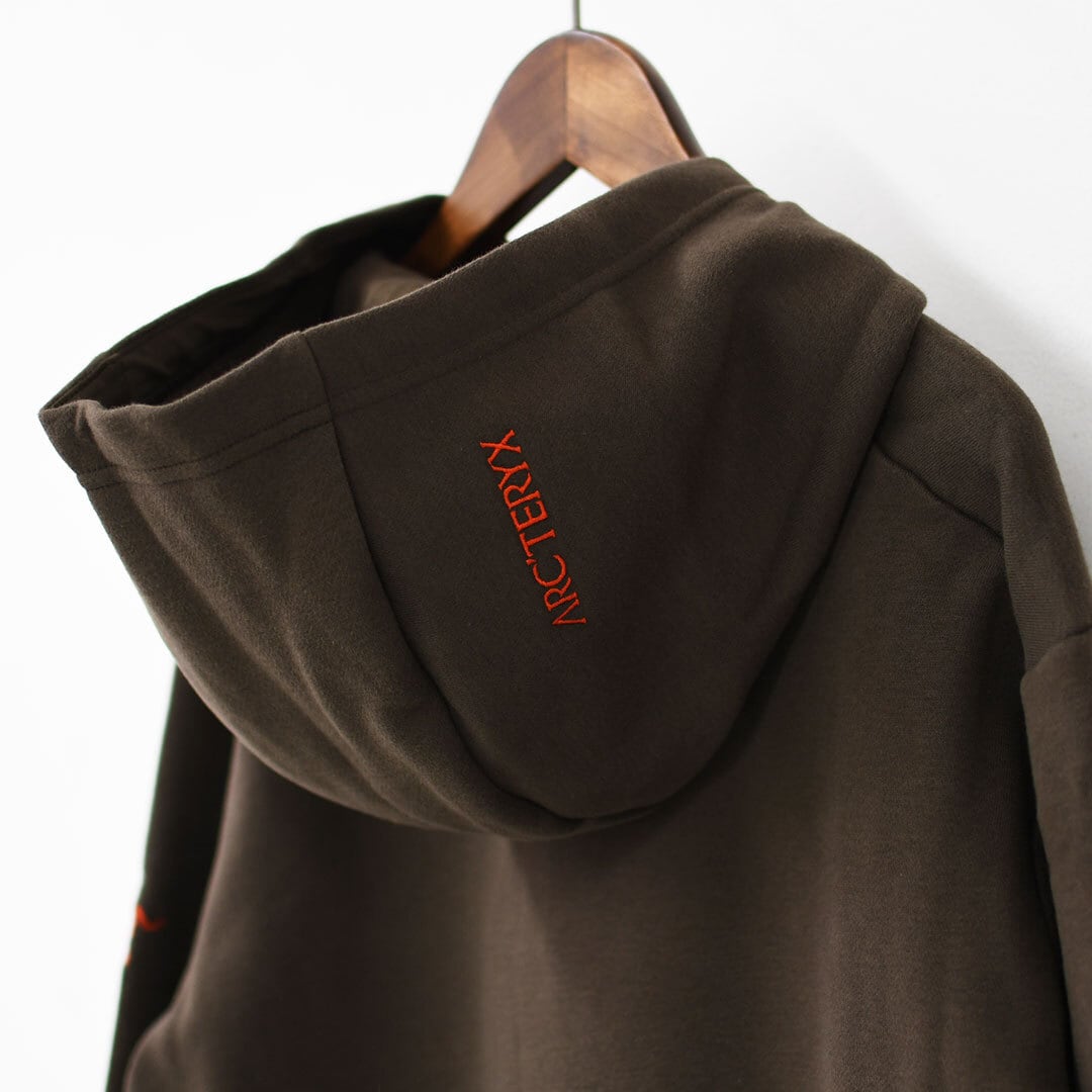 ARCTERYX/アークテリクス Fleece Hoody XL ブラウン ARC'TERYX [アークテリクス正規代理店] Emblem Fleece Hoody Men's