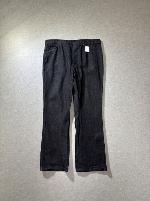 80s~90s RUSTLER black denim 40×30