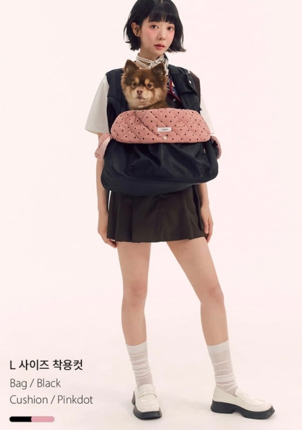 即納】《TOMO》Cozy Unibag (+Corduroy Cushion) Black L size