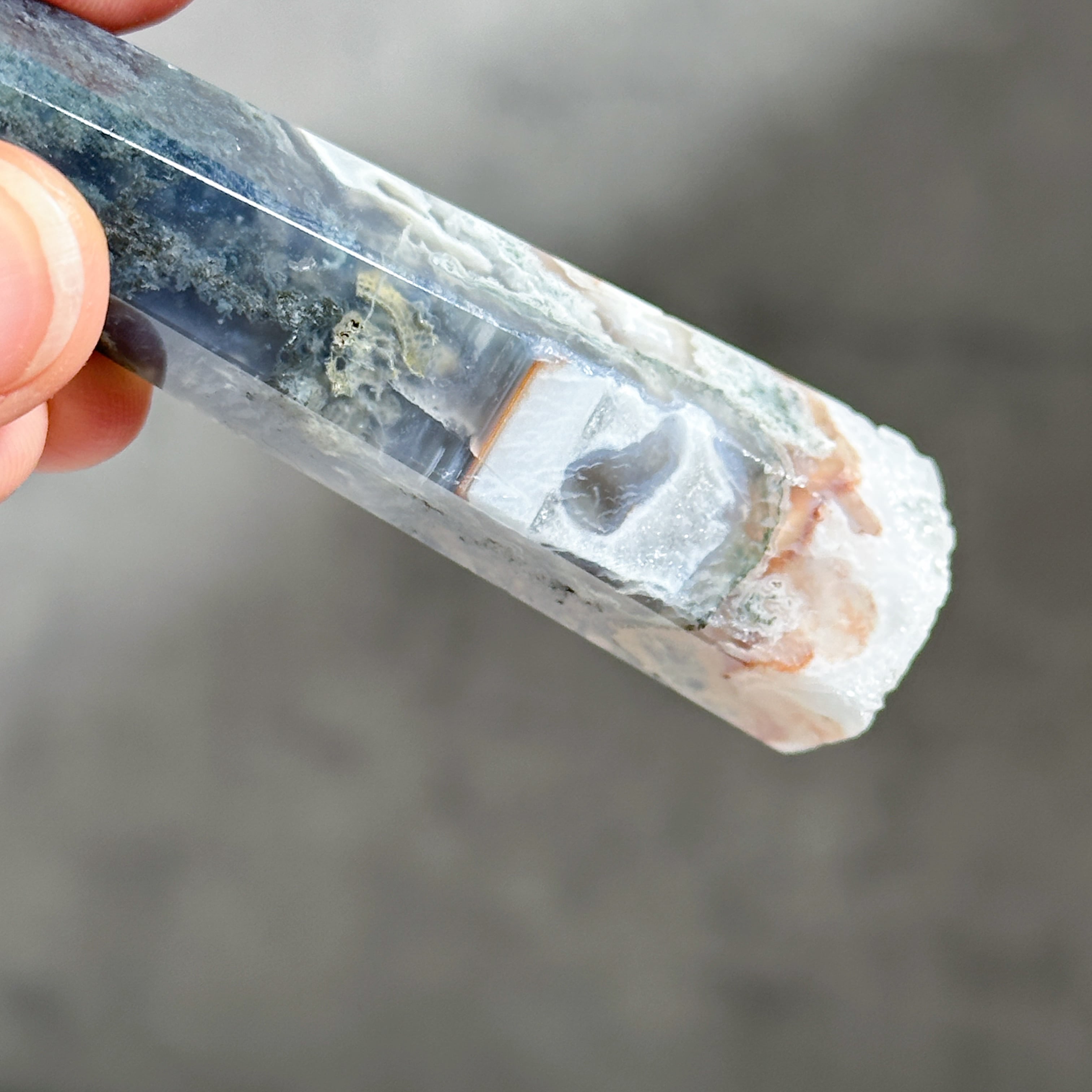 モスアゲート タワー13◇ Moss Agate ◇天然石・鉱物・パワーストーン