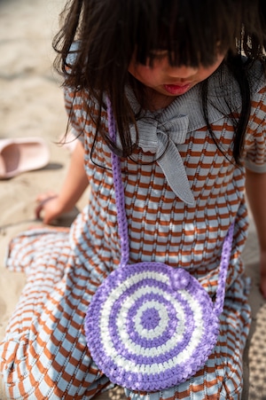 残り1点(4-5y) Knit Planet /Flared Trousers/ SEA PINK＆ORANGE