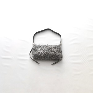 【VIOLAd'ORO ヴィオラドーロ】-ELMO- ECO KALGAN LAMB FUR ONE HANDLE BAG エコカルガンラムファーワンハンドルバッグ V-8937 (2COLORS)