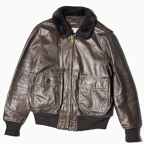 Vintage 70's Leather Flight Jacket