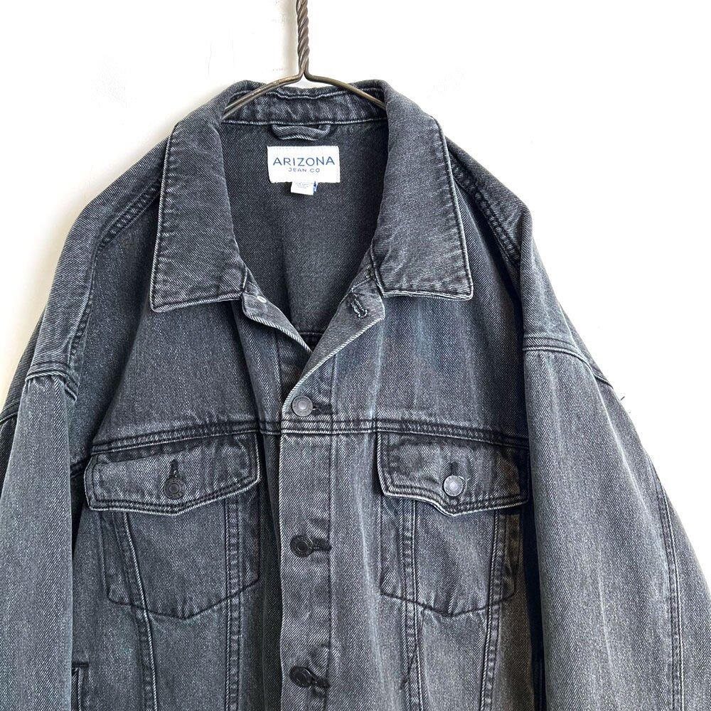 ARIZONA JEAN CO] Vintage Black Denim Jacket [1990s-] Vintage Denim