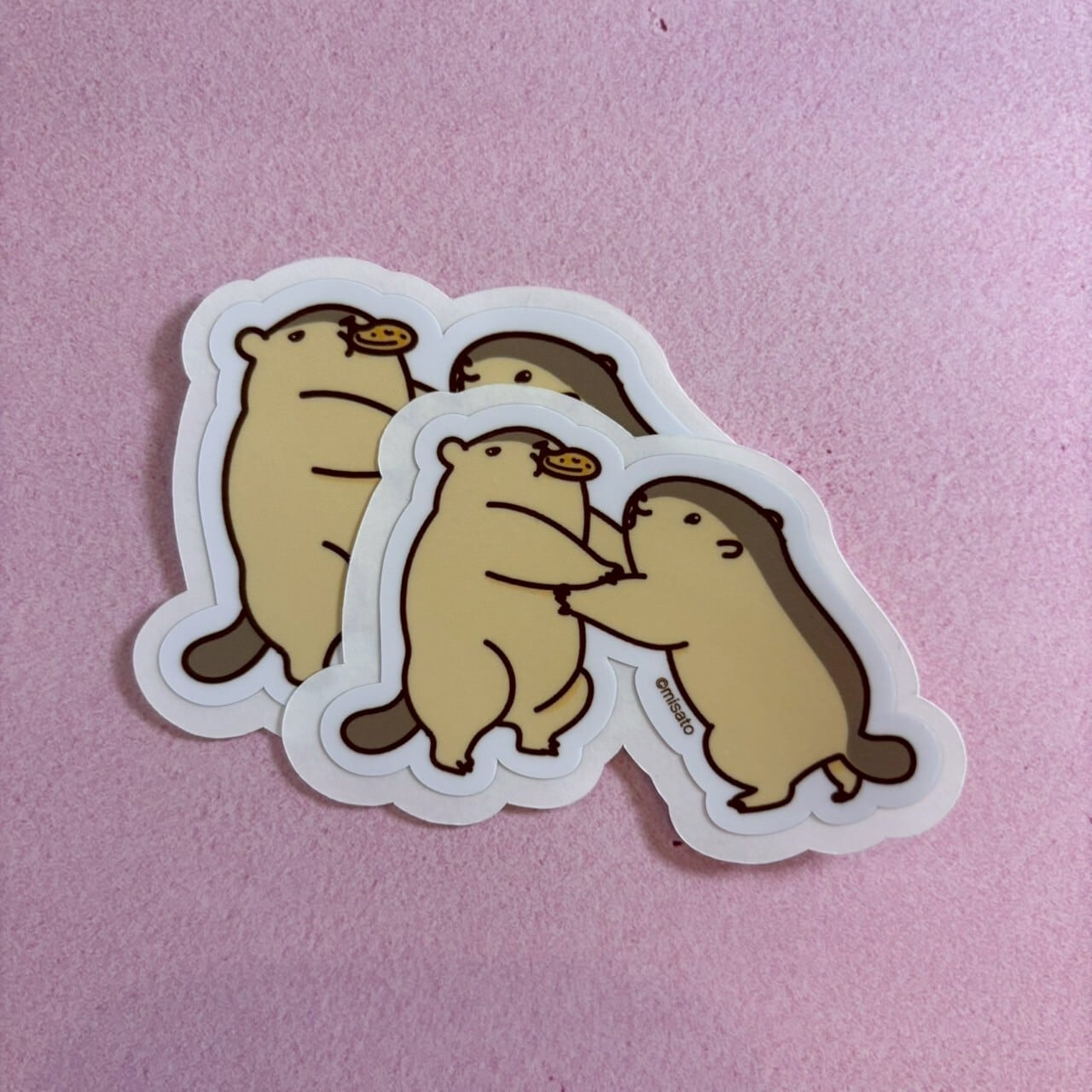 【マーモット】ギュイーン寸前 2枚入りステッカー