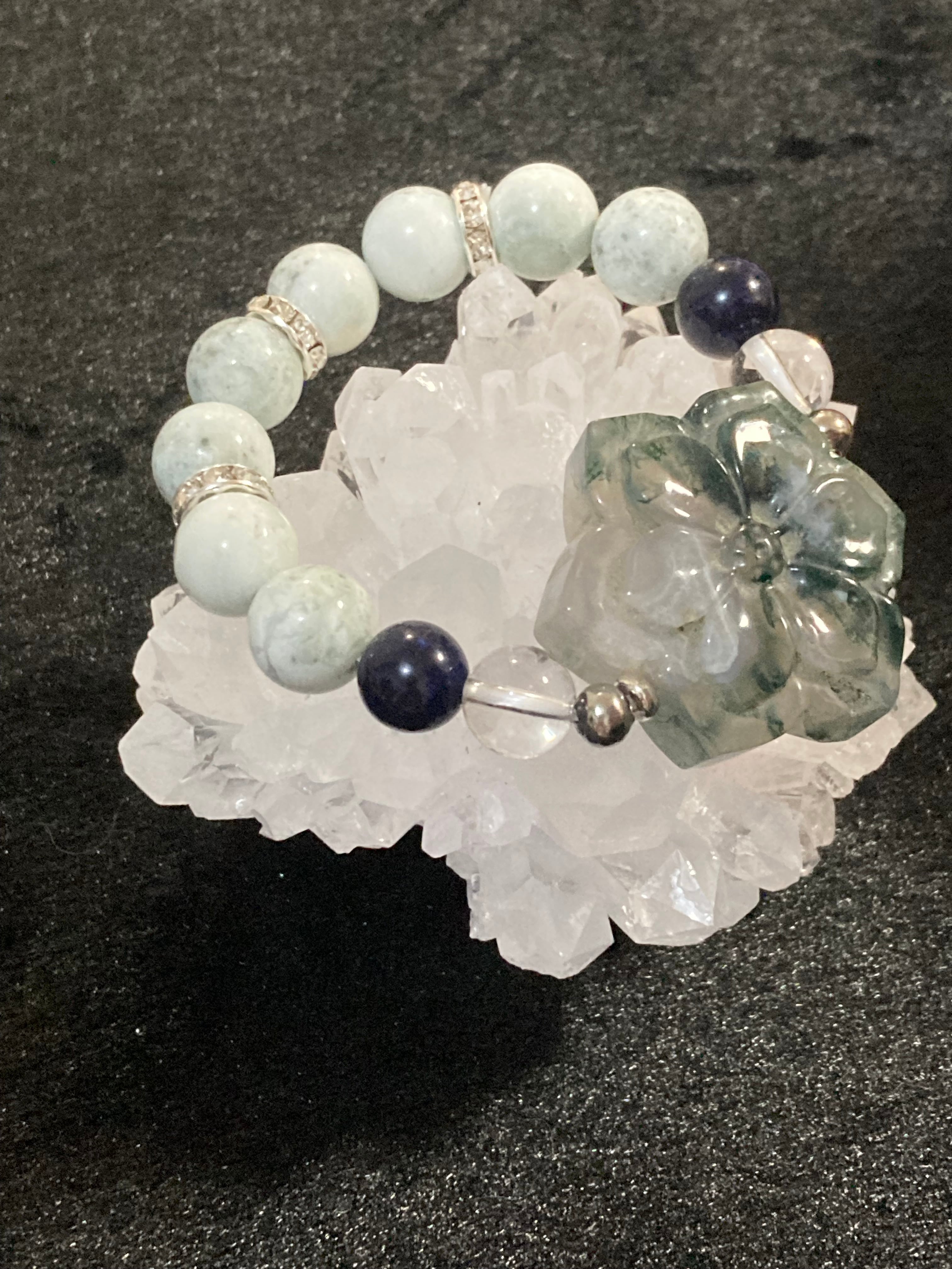 高いヒーリング効果と万能の石⭐︎アラシャン&スノー&スモーキーブレス