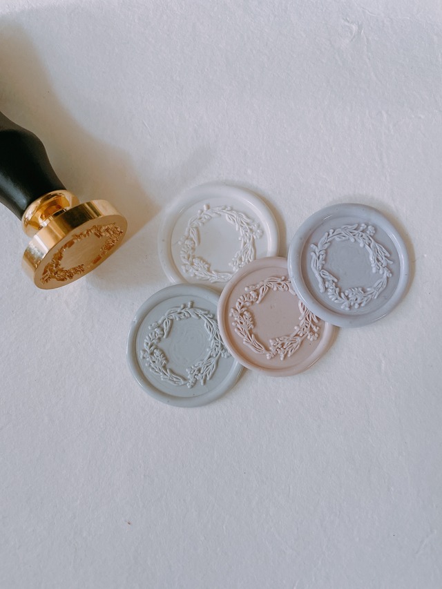 Wax Stamp -Wreath ／スタンプヘッド