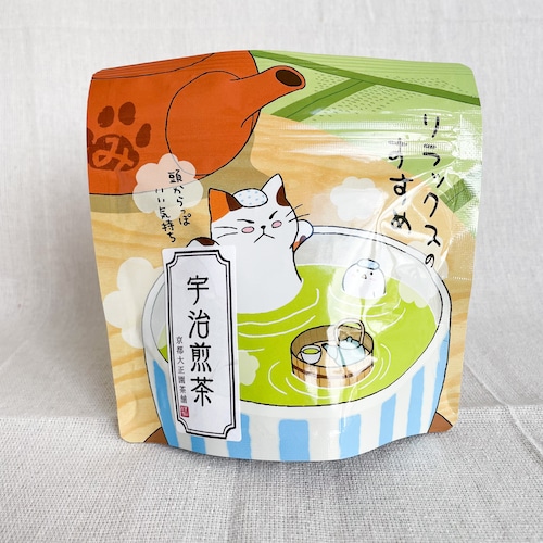 宇治煎茶 50g  猫パッケージ