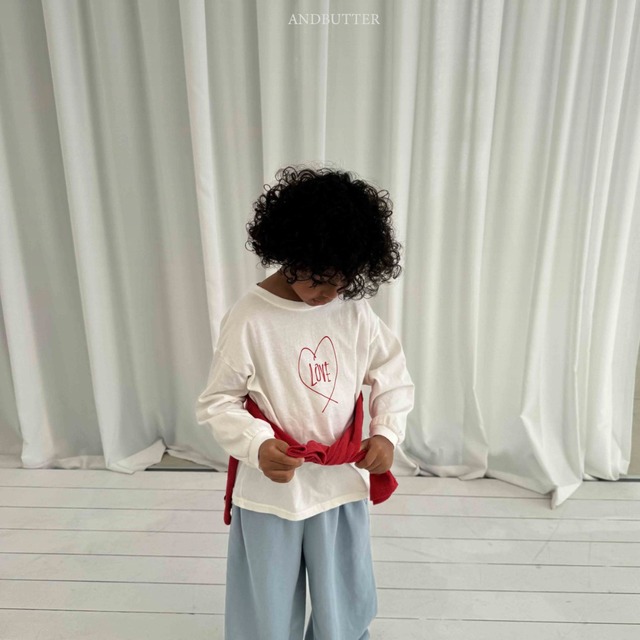 《送料無料》予約:ドローイングラブT【ANDBUTTER】※ジュニアサイズ