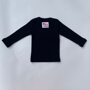 [受注生産] FACE SLIM T - Black