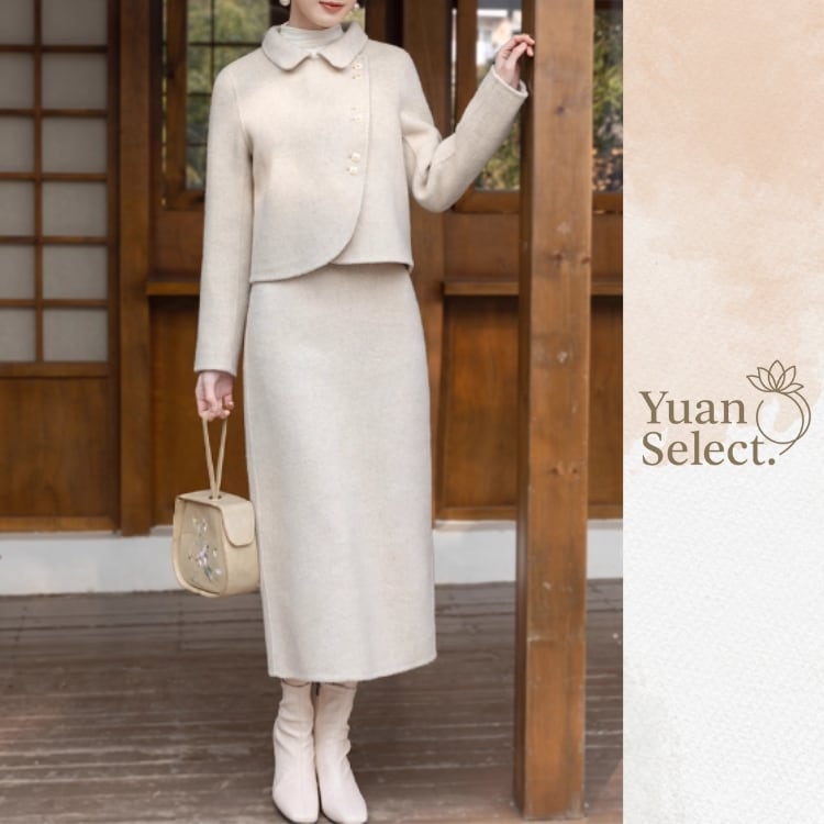 チャイナ風前合わせ　上品セットアップ　YS00103