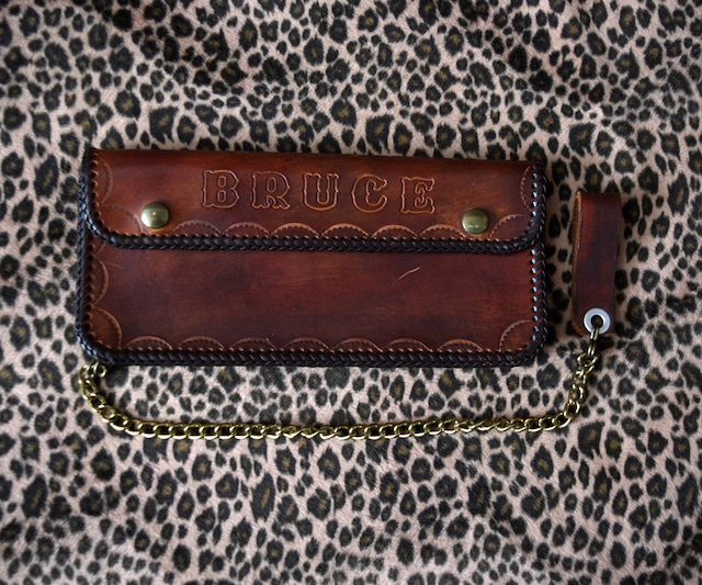 70s "BRUCE" VINTAGE TRUCKER WALLET