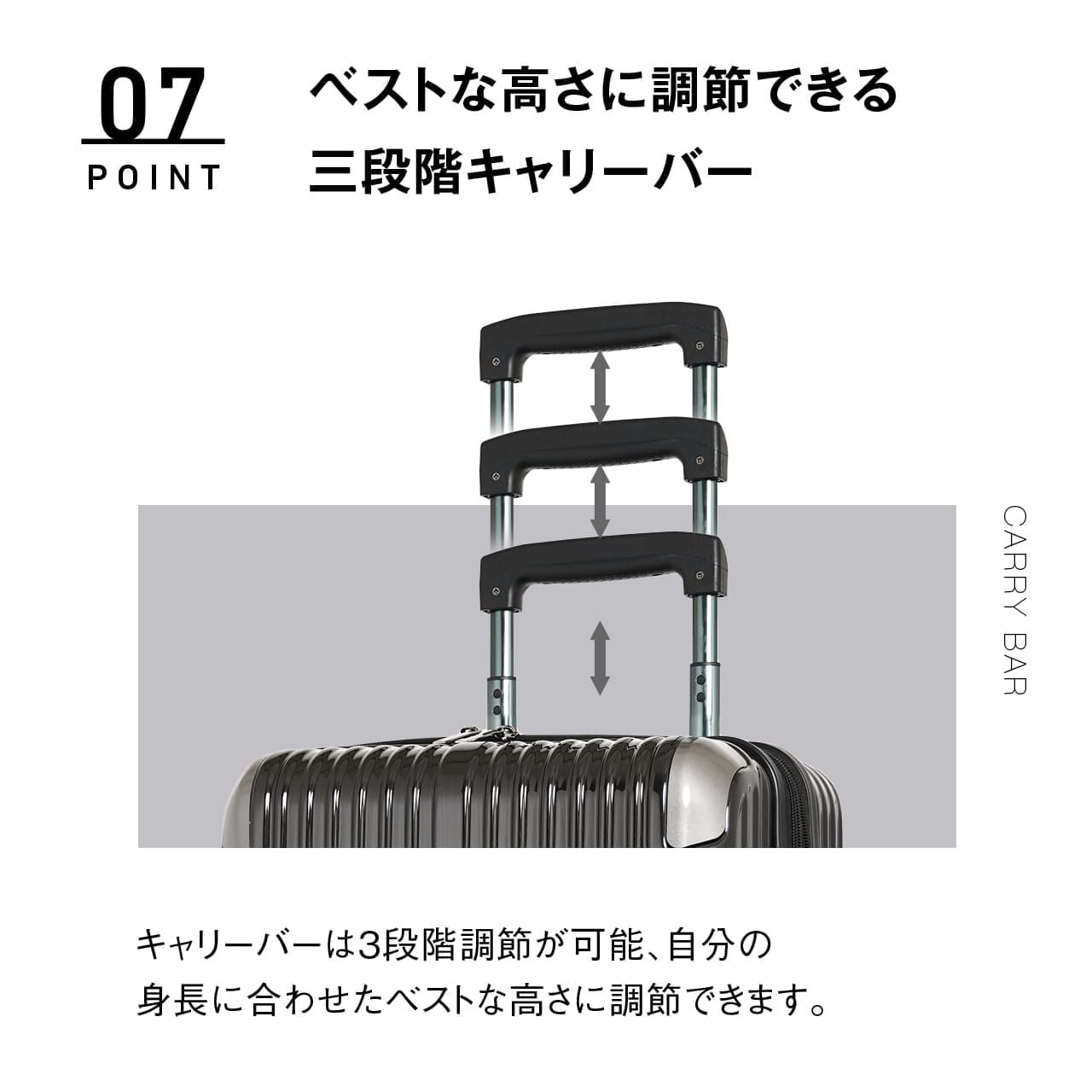 トラベルアース Sサイズ 38(44)L 機内持ち込み 容量拡張 3～4泊
