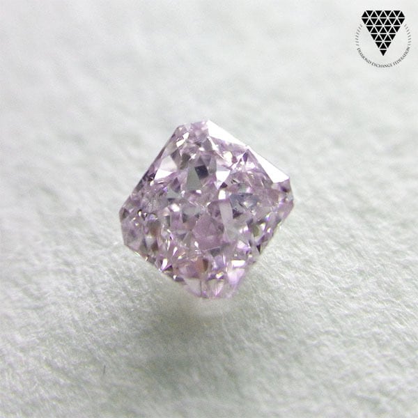 0.126ct  SI-2 FANCY LIGHT PINK PURPLE