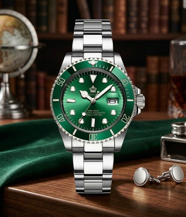 Royal Sovereign - グリーングラデーション・エディション（silver×silver）