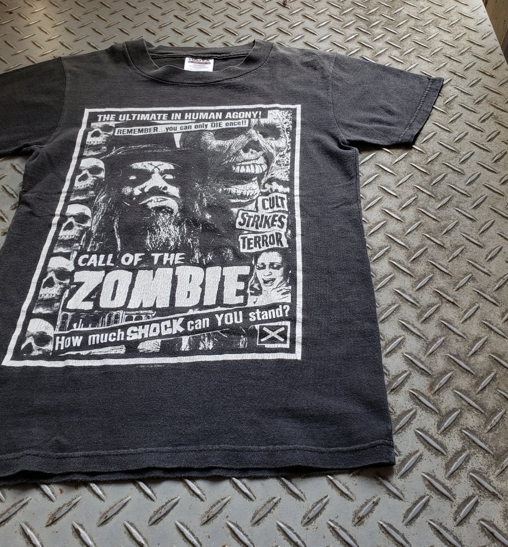 激レア90's Vintage ロブ・ゾンビRob zombie Tシャツ L