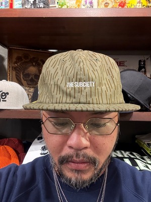 SUBCIETY / Rain drop camo tent cap / フラットバイザーキャップ / キャップ / 151-86075