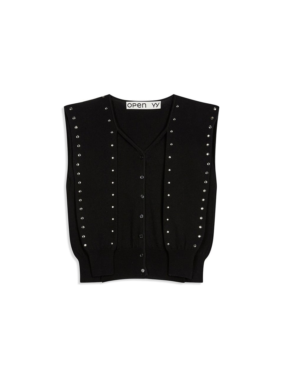 26AW | WOMEN】OPEN YY オープン ワイワイ/ カーディガン / STUD