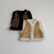 〖取寄〗韓国子供服 / 26winter / atomeme / リバーシブルムートンジャケット / キッズ *S~XL*