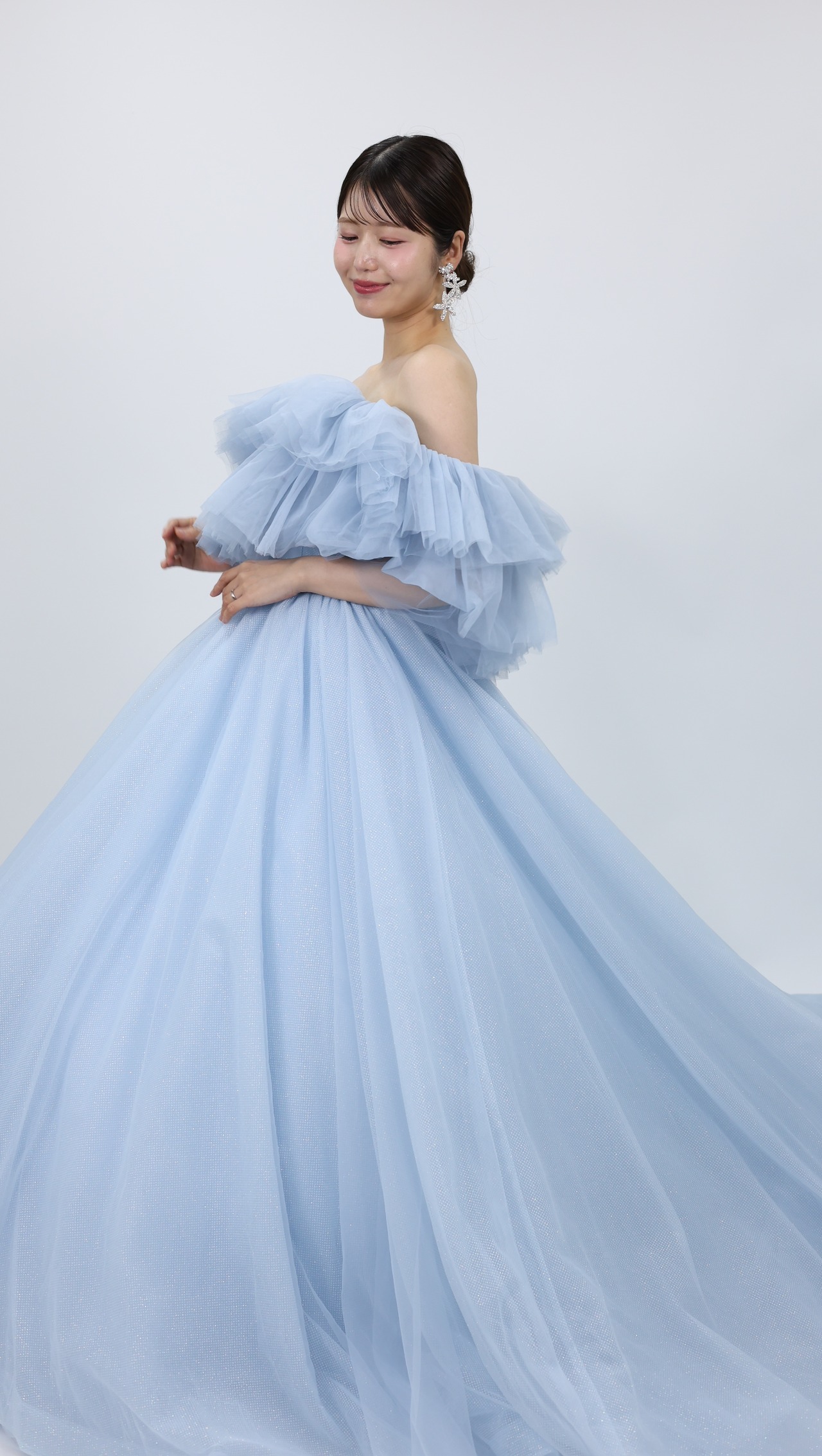 【DRESS 15】Blue tulle Dress（ブルーチュールドレス）