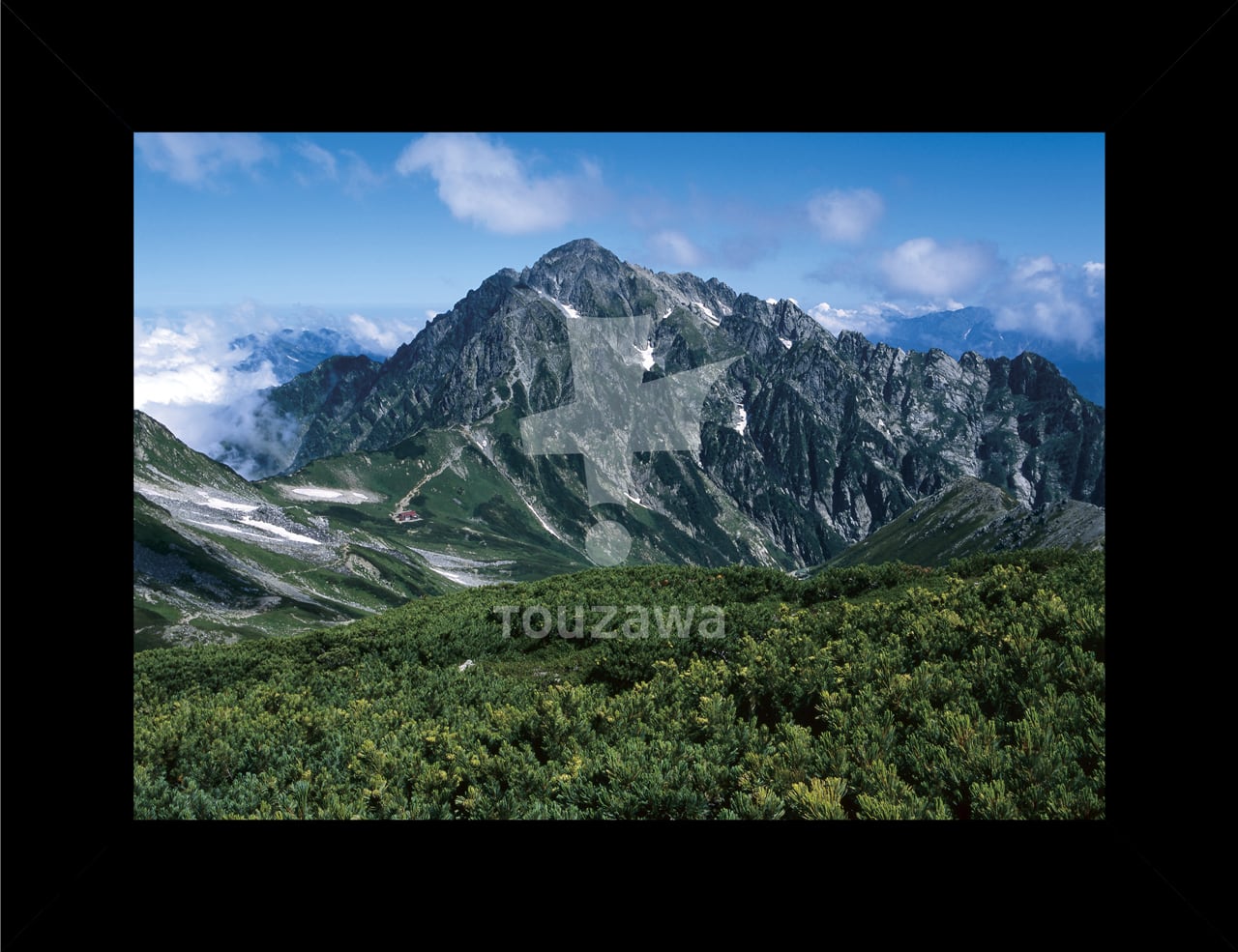 ファインアートプリント『別山～剱岳の夏景』 撮影：東澤光明 | とう