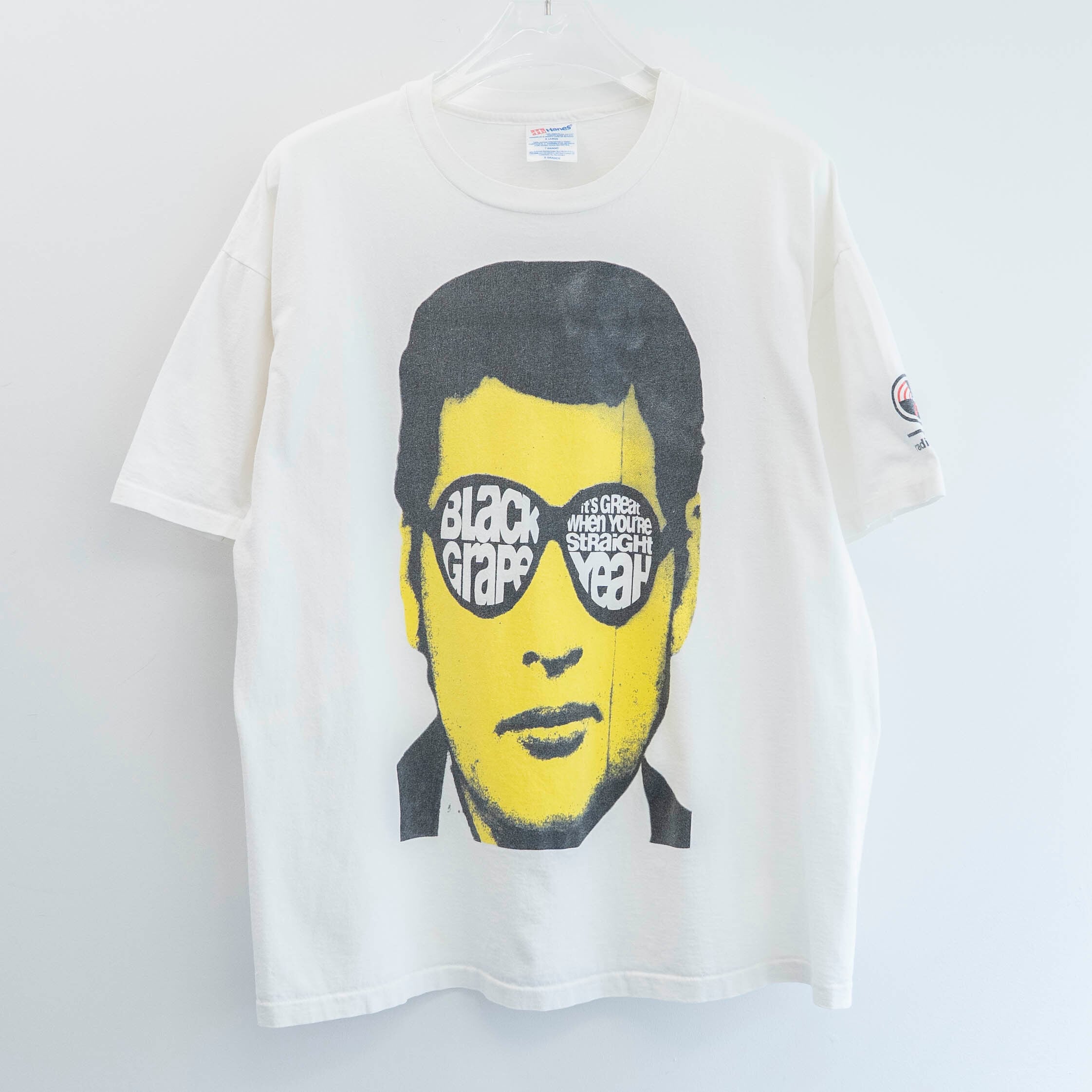 Black Grape " It's Great When You're Straight " Hanes XL【E5-82】