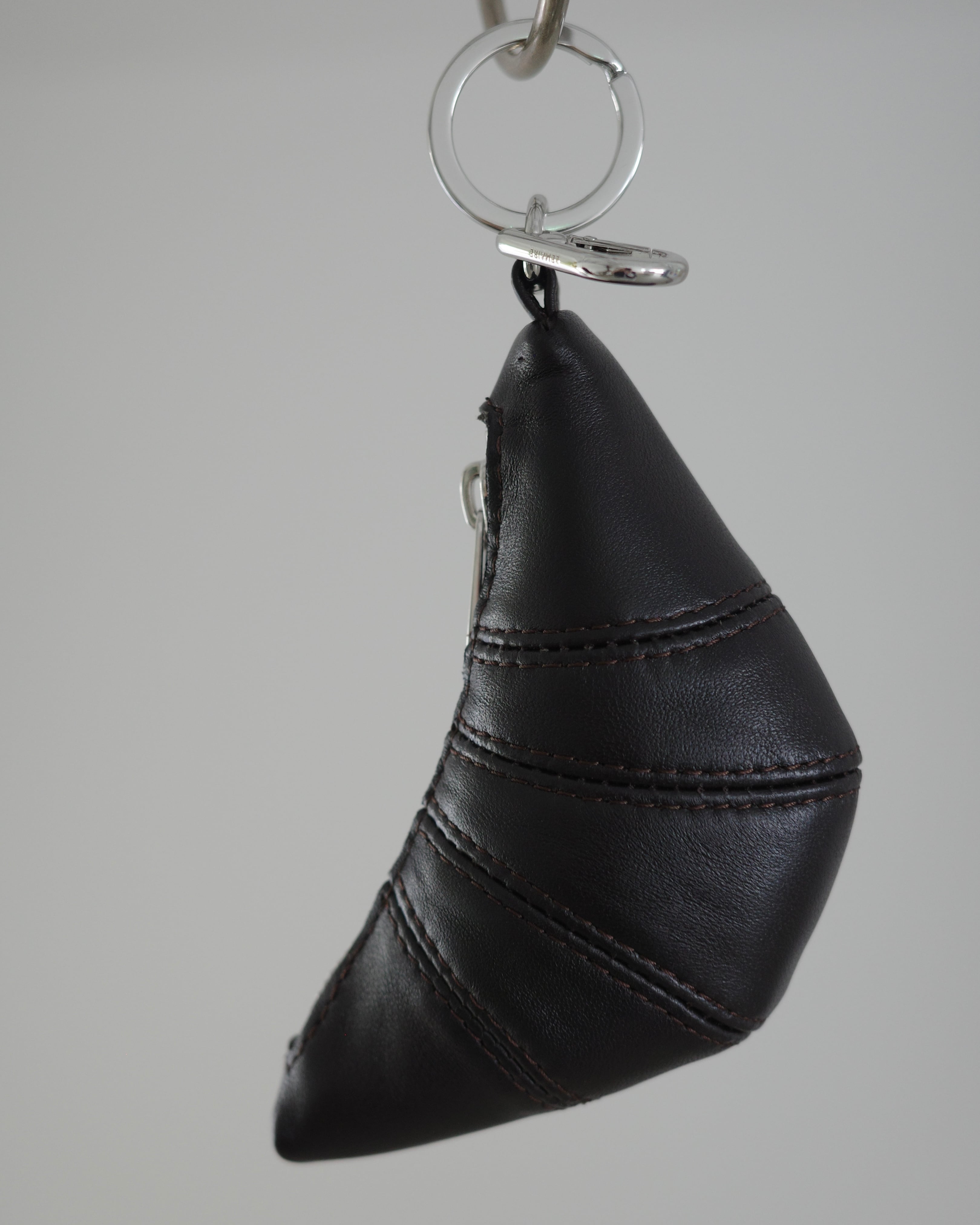 LEMAIRE / MINI CROISSANT KEY RING | LA VILLA ROUGE