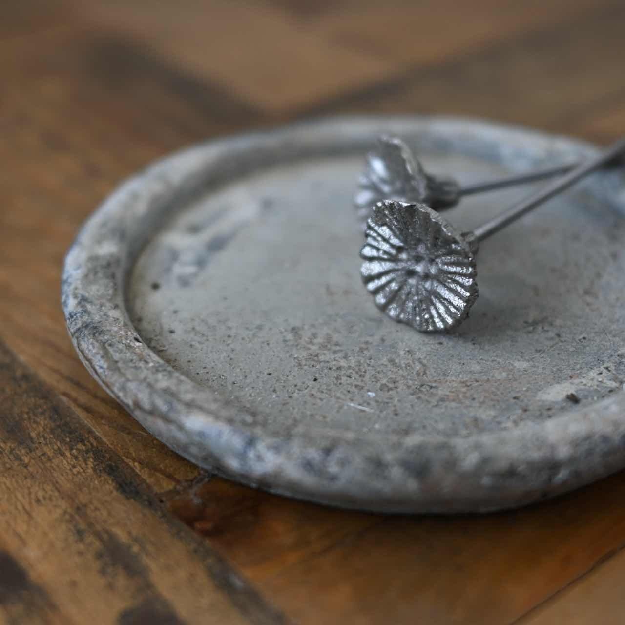 フルーツピック タンポポ（シルバー）｜アンティーク調 レトロ 雑貨