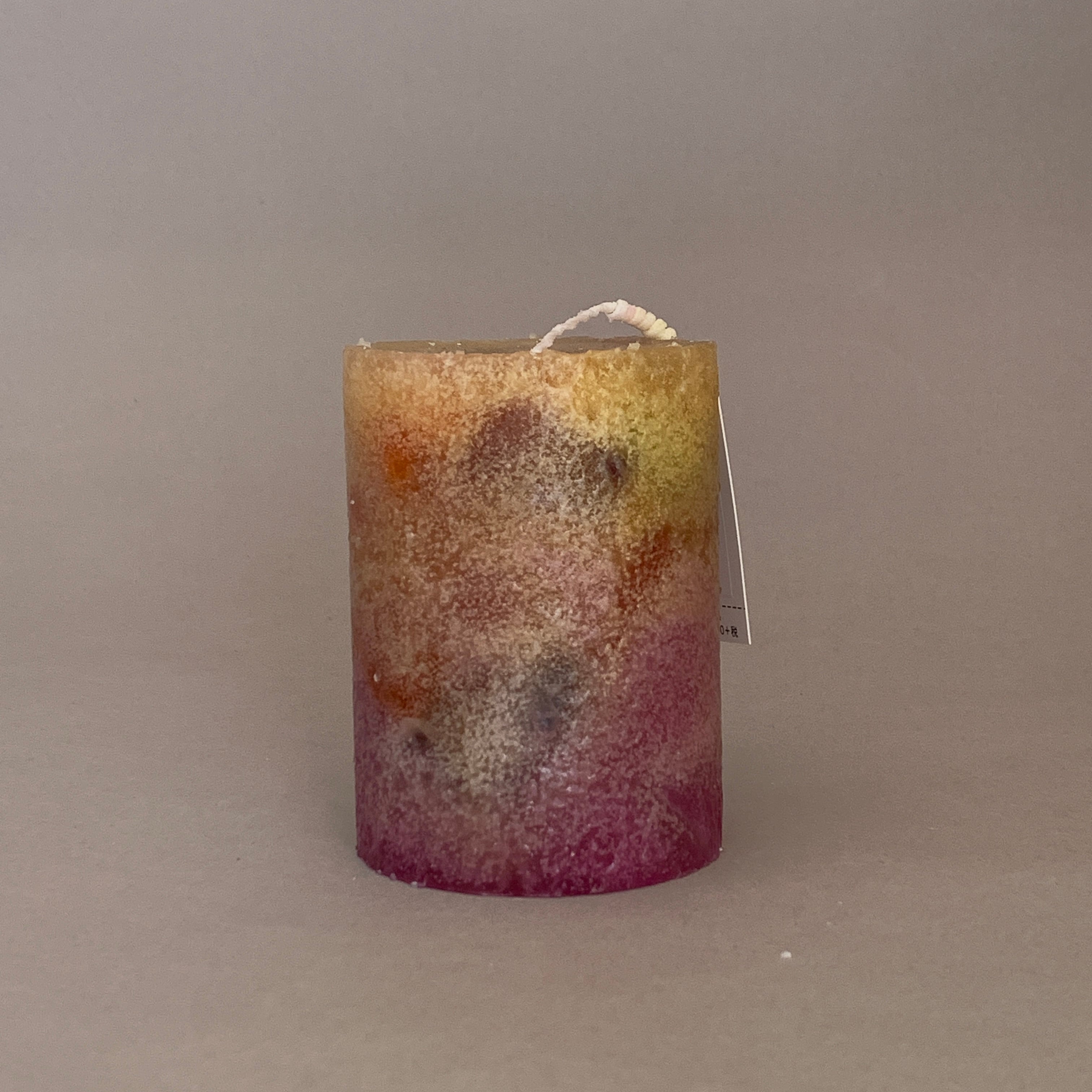 No.R306 Gradation pillar candle R / 76S-1800 | あかりろうそく